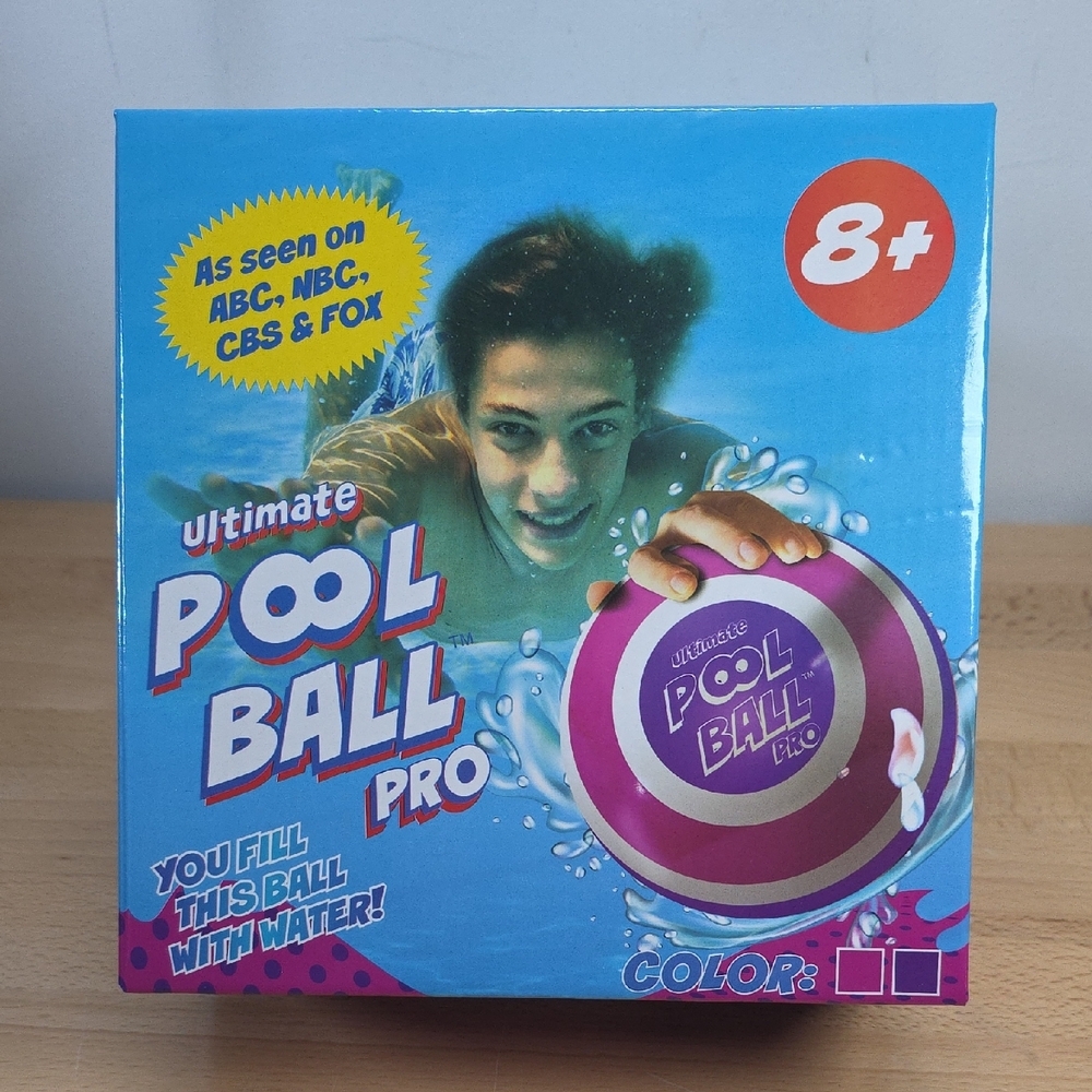 Pool Ball Pro Purple and Pink  Box
